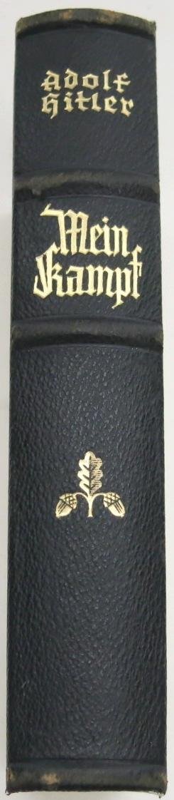 Mein Kampf Book Hochzeitsausgabe Wedding Edition 1939 With City Or Region Gold Shield On The Cover, Unused. — image 2