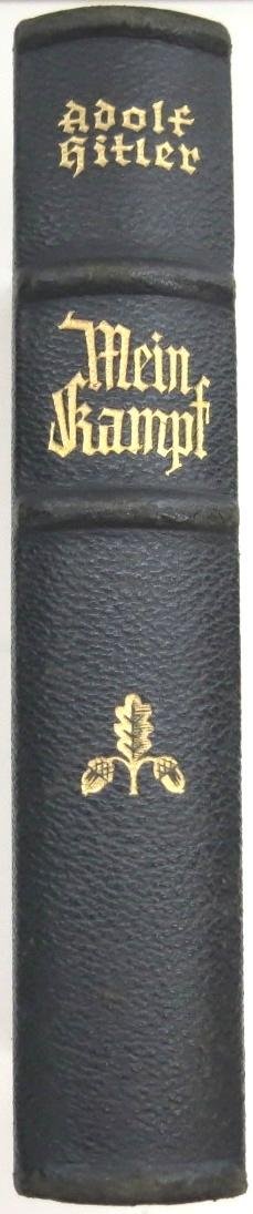 Mein Kampf Book Hochzeitsausgabe Wedding Edition 1938 With City Or Region Gold Shield On The Cover, Unused. — image 2