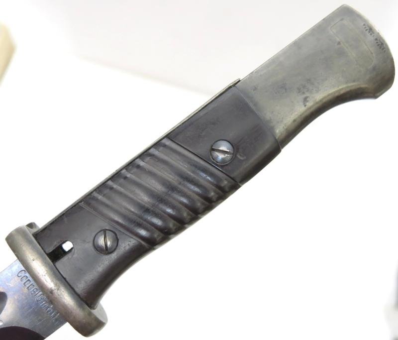 German Wehrmacht K98 Seitengewehr 84/98 Bayonet Matching Coppel G.m.b.H 7740 i 1940 Complete With Original Frog. — image 12