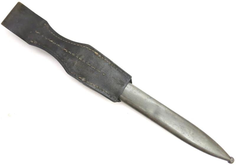 German Wehrmacht K98 Seitengewehr 84/98 Bayonet Matching Coppel G.m.b.H 7740 i 1940 Complete With Original Frog. — image 4