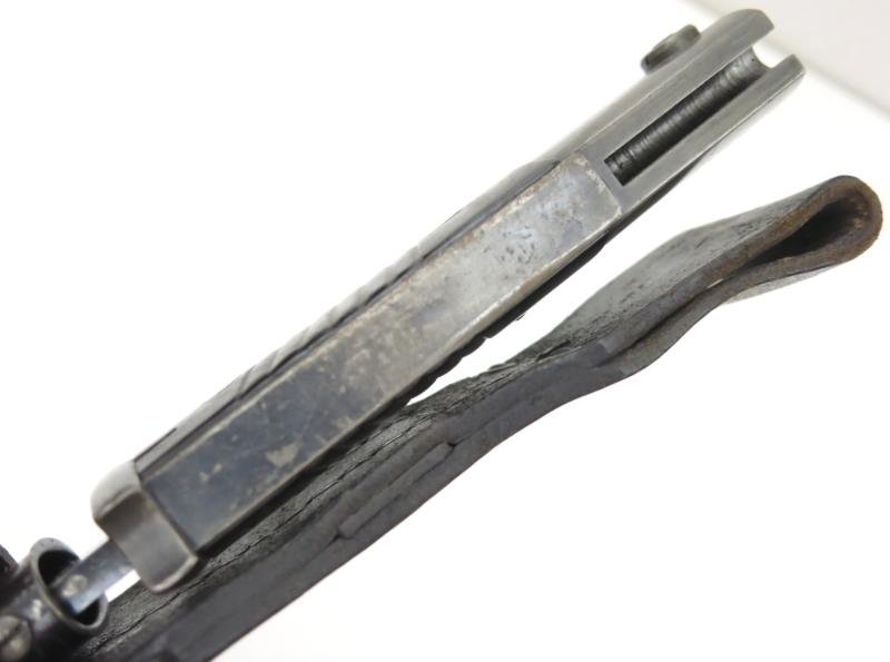 German Wehrmacht K98 Seitengewehr 84/98 Bayonet Matching Coppel G.m.b.H 7740 i 1940 Complete With Original Frog. — image 9