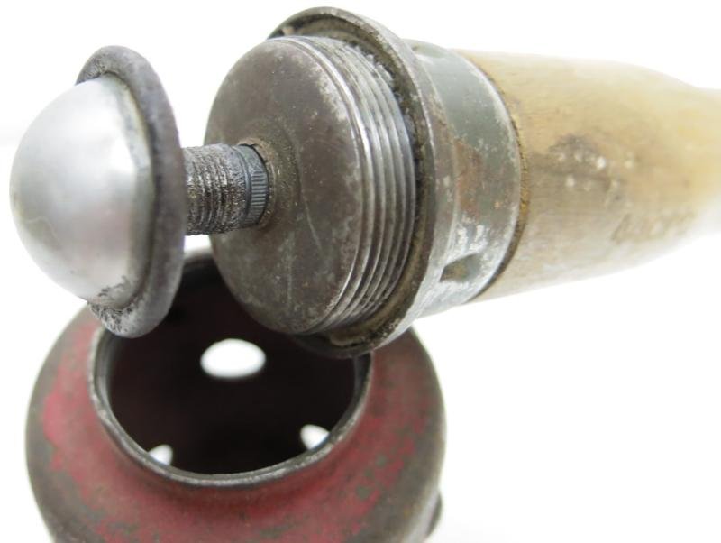 German Wehrmacht Übungs Stielhandgranate Stickgrenade M24 brb 1944 100% Complete, Inert. — image 11