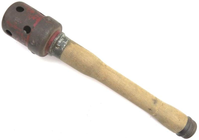 German Wehrmacht Übungs Stielhandgranate Stickgrenade M24 brb 1944 100% Complete, Inert. — image 2