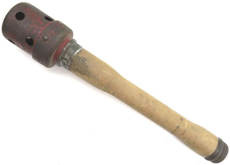 German Wehrmacht Übungs Stielhandgranate Stickgrenade M24 brb 1944 100% Complete, Inert. — image 3