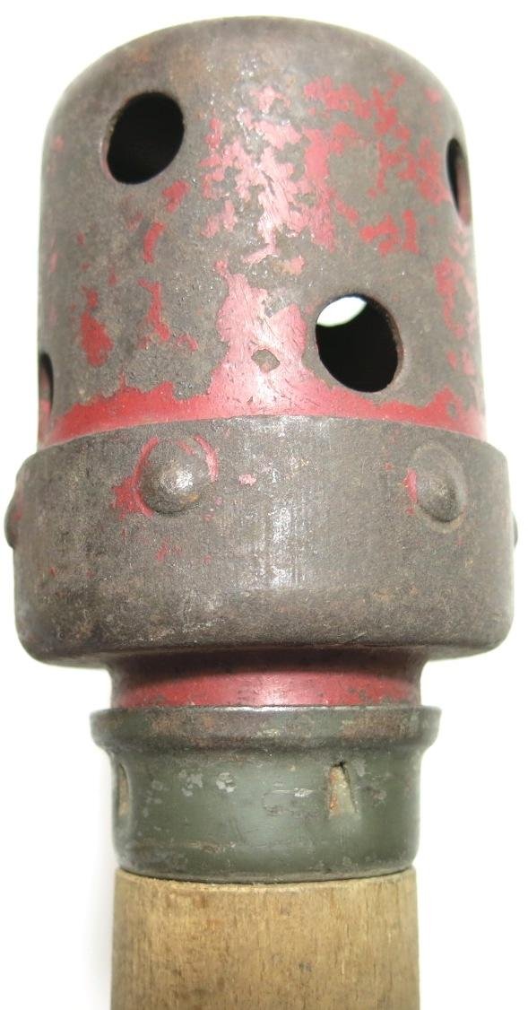 German Wehrmacht Übungs Stielhandgranate Stickgrenade M24 brb 1944 100% Complete, Inert. — image 4