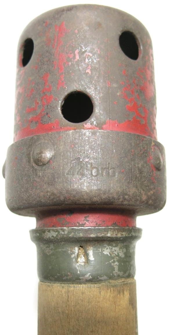 German Wehrmacht Übungs Stielhandgranate Stickgrenade M24 brb 1944 100% Complete, Inert. — image 5