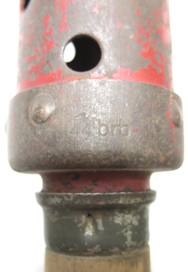 German Wehrmacht Übungs Stielhandgranate Stickgrenade M24 brb 1944 100% Complete, Inert. — image 6