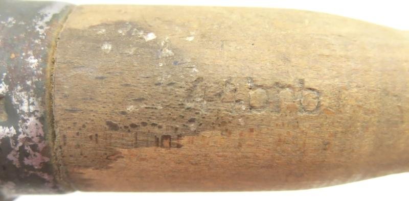 German Wehrmacht Übungs Stielhandgranate Stickgrenade M24 brb 1944 100% Complete, Inert. — image 8