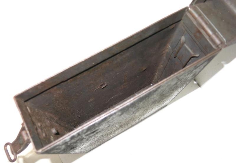 German Wehrmacht 2 cm Flak 30/38 ONE Magazine Case Box As Used On The Sd. Kfz 10/4 And/Or In The SD. AH. 51 Sonderanhänger, VERY HARD To Find. — image 17