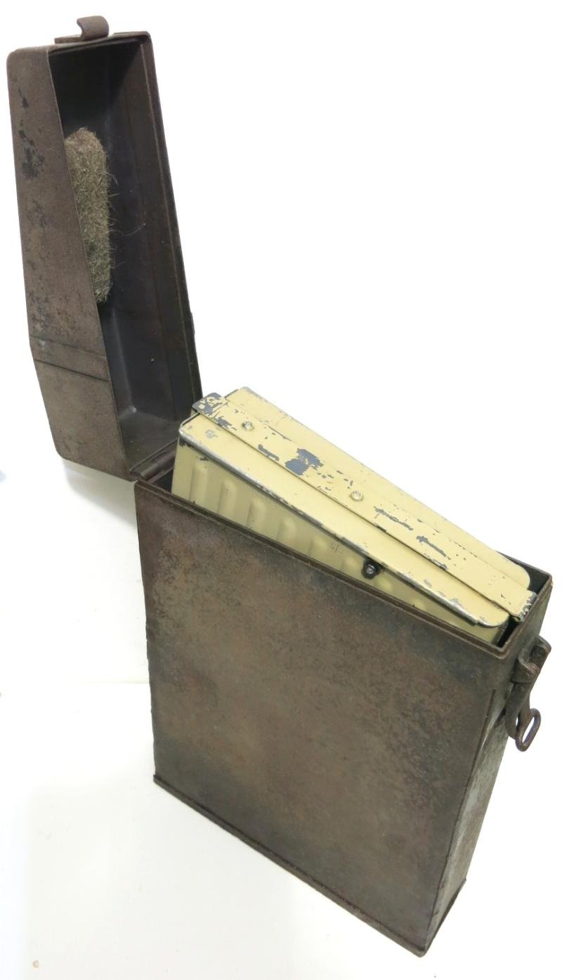 German Wehrmacht 2 cm Flak 30/38 ONE Magazine Case Box As Used On The Sd. Kfz 10/4 And/Or In The SD. AH. 51 Sonderanhänger, VERY HARD To Find. — image 18