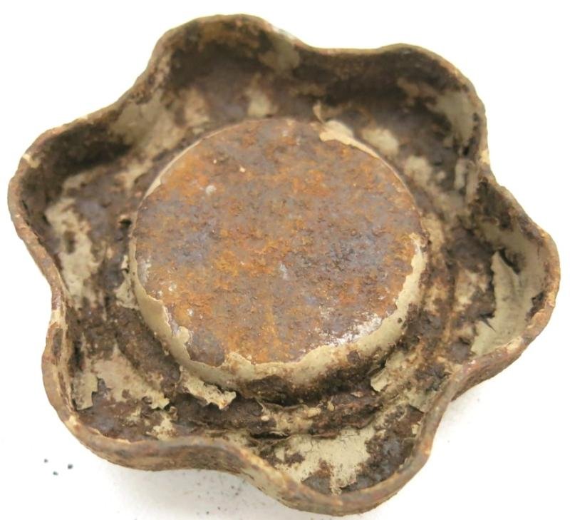 German Wehrmacht T. Mi. 42 Tellermine 42 Fuze Plug In Sand Colour, Missing Washer.