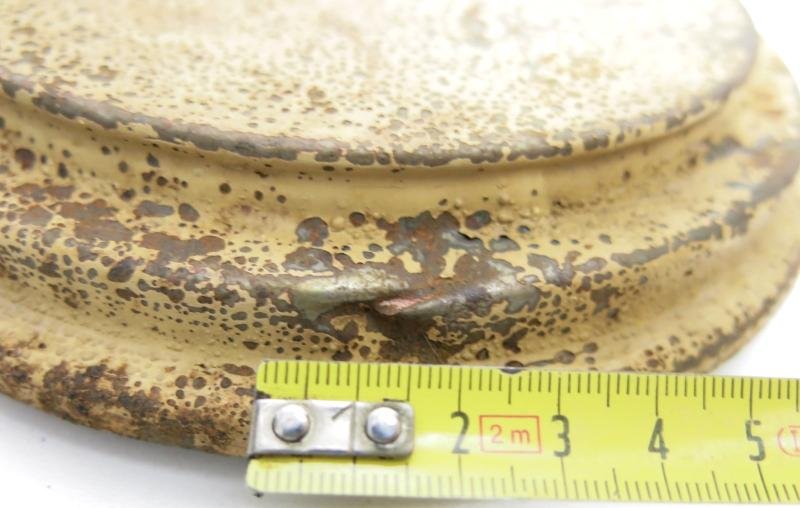 German Wehrmacht T. Mi. Pilz 43 Tellermine Pilz 43 Pressure Plate With Original Sand Colour, Barn Find, Inert. — image 6