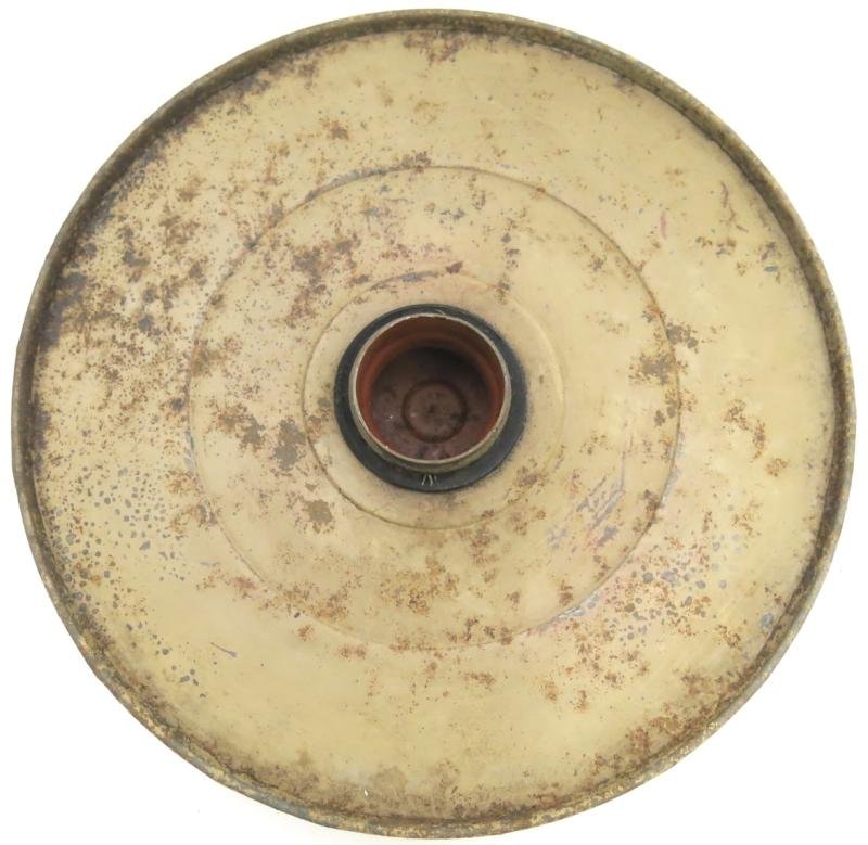 German Wehrmacht T. Mi. Pilz 43 Tellermine Pilz 43 Pressure Plate With Original Sand Colour, Barn Find, Inert. — image 6
