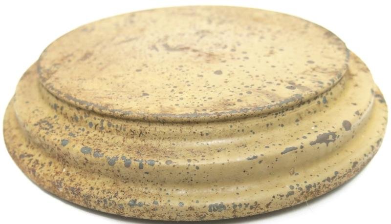 German Wehrmacht T. Mi. Pilz 43 Tellermine Pilz 43 Pressure Plate With Original Sand Colour, Barn Find, Inert. — image 5