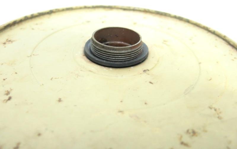 German Wehrmacht T. Mi. Pilz 43 Tellermine Pilz 43 Pressure Plate With Original Sand Colour, Barn Find, Inert. — image 8