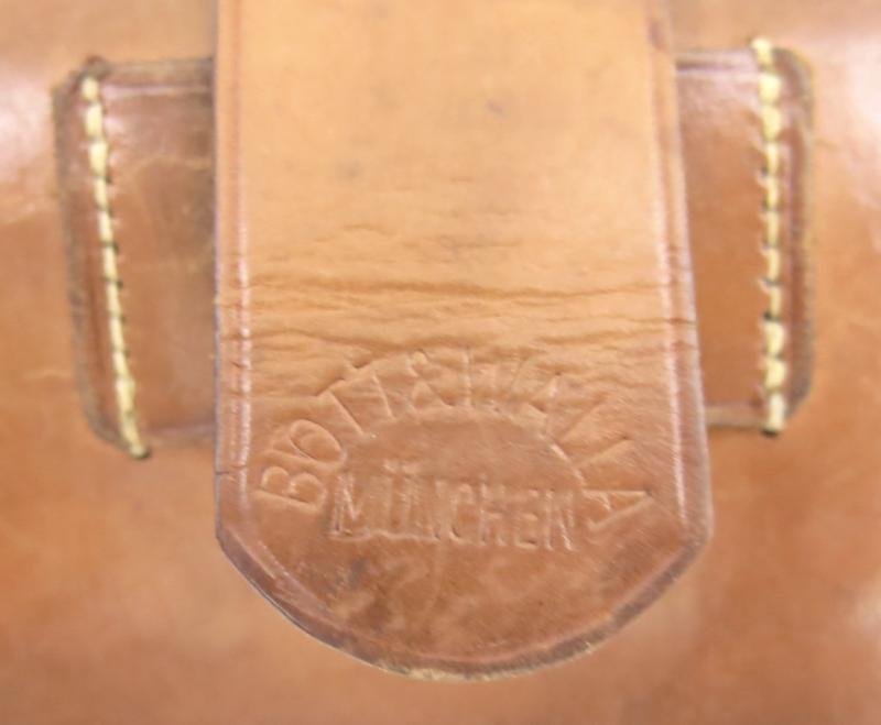 German Wehrmacht Sanitäter Kleines Feldbesteck Medical Tools Small Pouch BOTT & WALLA MÜNCHEN, Rare Maker, Complete Set. — image 5