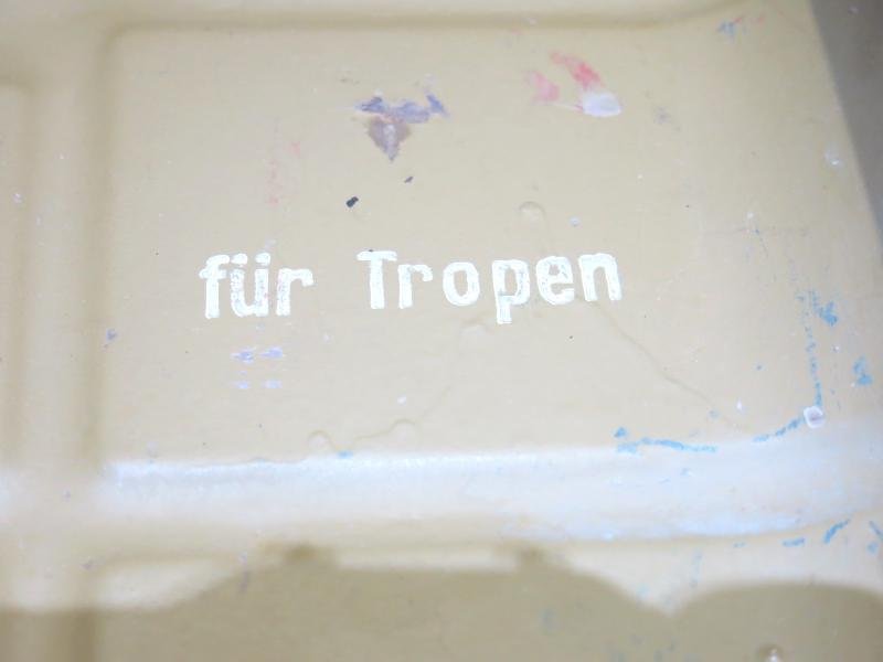 German Wehrmacht 30 Eihandgranaten 39 Egg Grenades M39 für Tropen Box Case bpo 1941, Super-Duper-Mega-Hiper-Turbo Hard To Find Real DAK, (Deutsches Arfika Korps). — image 17