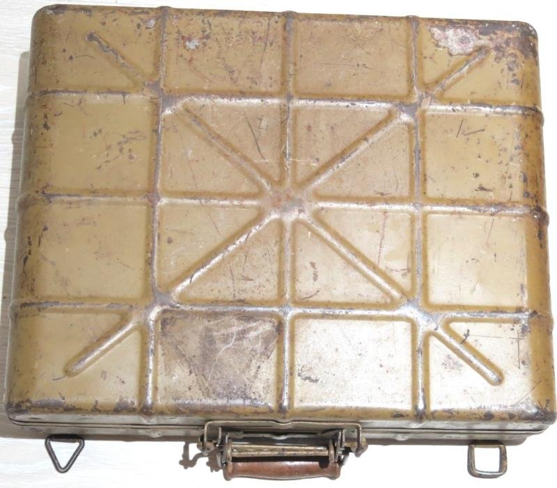 German Wehrmacht 30 Eihandgranaten 39 Egg Grenades M39 für Tropen Box Case bpo 1941, Super-Duper-Mega-Hiper-Turbo Hard To Find Real DAK, (Deutsches Arfika Korps). — image 9