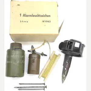 German Wehrmacht Alarmleuchtzeichen Complete Set With Box bkwz 1944, Very …