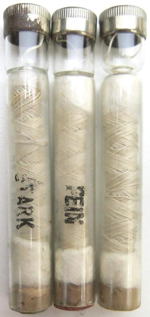 German Wehrmacht Gemischter Leinenzwirn Complete Set In Box Bartsch, Quilitz & Co. Berlin NW 40, 8. 9. 43. — image 10