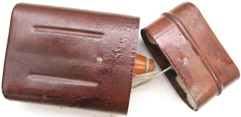 German Wehrmacht Hautentgiftungssalbe 41 Decontamination Kit Unused, Bottle eje 1943, Minty. — image 8