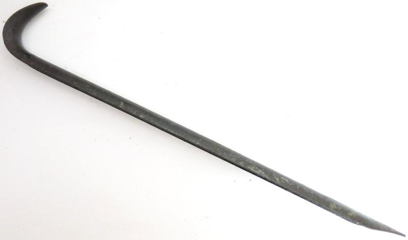 German Wehrmacht Big Steel Peg Or Stake For Big Tents Or Camouflage Nettings, GK & F 43, Rare. — image 5