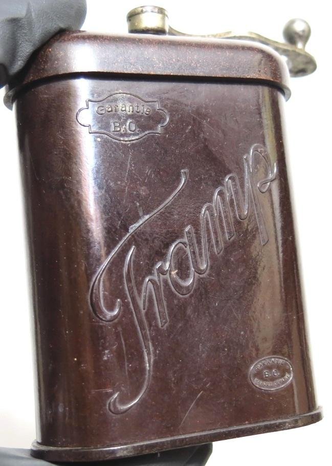 German Wehrmacht Reddish Bakelite Coffee Grinder Mint Condition Double BO Garantie Stamp, Sand Mixed Bakelite. — image 2
