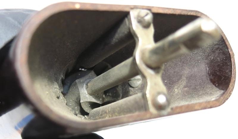 German Wehrmacht Reddish Bakelite Coffee Grinder Mint Condition Double BO Garantie Stamp, Sand Mixed Bakelite. — image 8