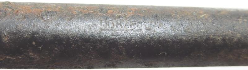 German Wehrmacht Big Steel Peg Or Stake For Big Tents Or Camouflage Nettings, GK & F 4?, Rare. — image 13