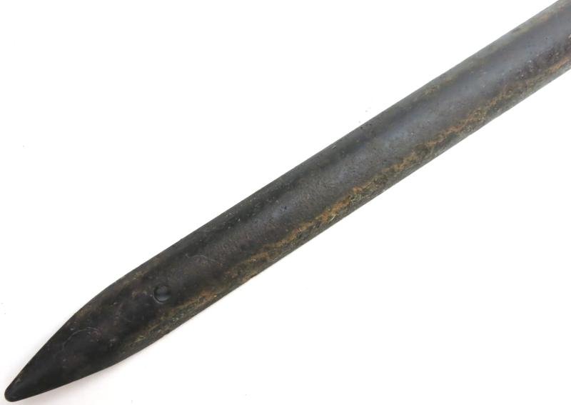 German Wehrmacht Big Steel Peg Or Stake For Big Tents Or Camouflage Nettings, GK & F 4?, Rare. — image 2