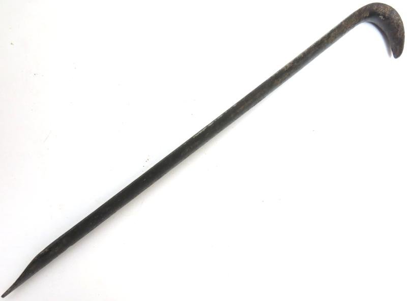 German Wehrmacht Big Steel Peg Or Stake For Big Tents Or Camouflage Nettings, GK & F 4?, Rare. — image 4