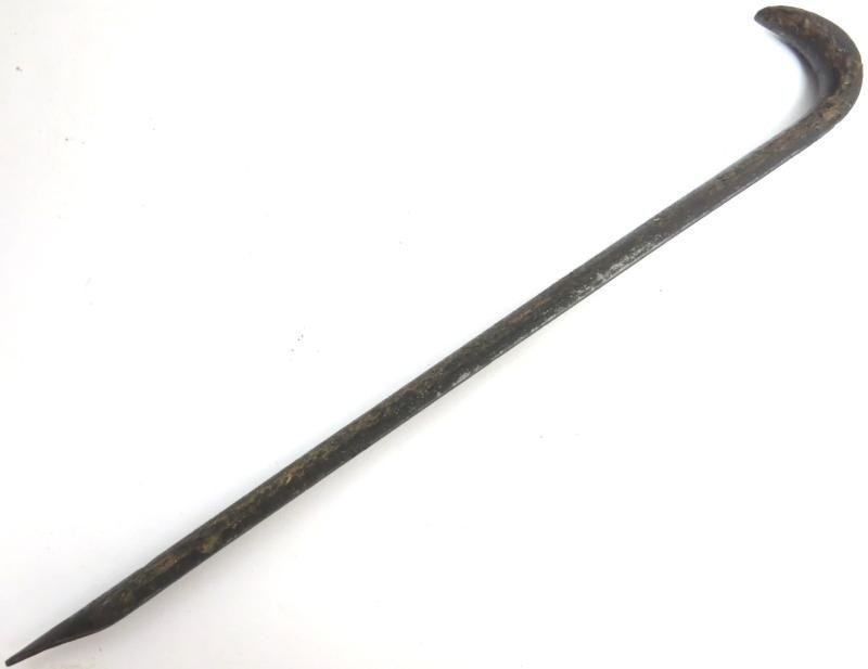 German Wehrmacht Big Steel Peg Or Stake For Big Tents Or Camouflage Nettings, GK & F 4?, Rare. — image 7