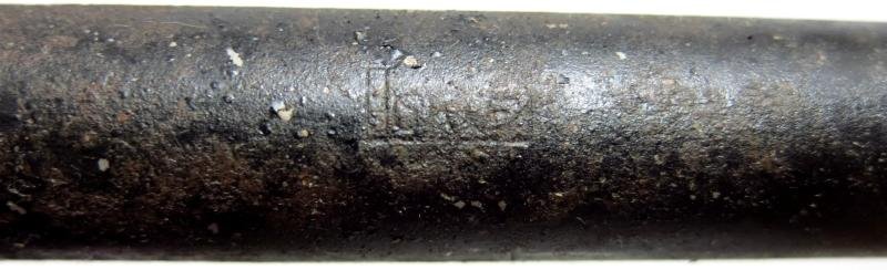 German Wehrmacht Big Steel Peg Or Stake For Big Tents Or Camouflage Nettings, GK & F 44, Rare. — image 13