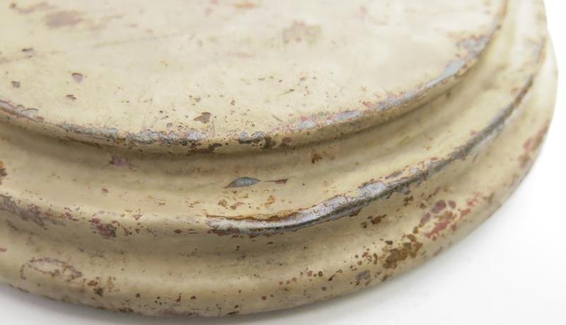 German Wehrmacht T. Mi. Pilz 43 Tellermine Pilz 43 Pressure Plate With Original Sand Colour btc 43, Barn Find, Inert. — image 2