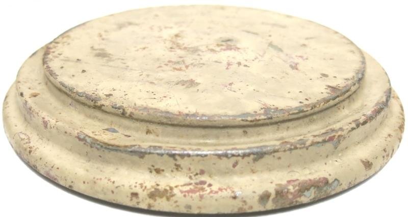 German Wehrmacht T. Mi. Pilz 43 Tellermine Pilz 43 Pressure Plate With Original Sand Colour btc 43, Barn Find, Inert. — image 5