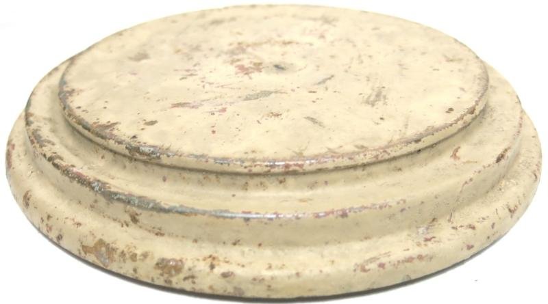 German Wehrmacht T. Mi. Pilz 43 Tellermine Pilz 43 Pressure Plate With Original Sand Colour btc 43, Barn Find, Inert. — image 6