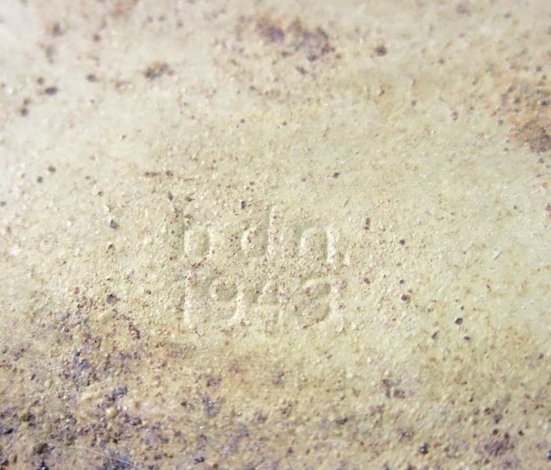 German Wehrmacht T. Mi. Pilz 43 Tellermine Pilz 43 Pressure Plate With Original Sand Colour bdn 1943, Barn Find, Inert. — image 8