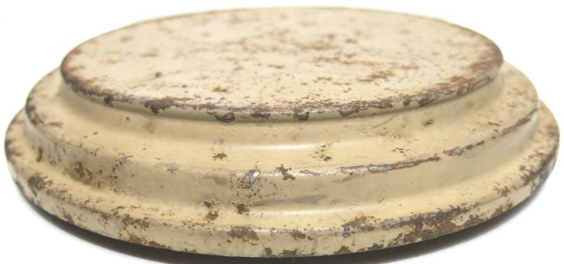 German Wehrmacht T. Mi. Pilz 43 Tellermine Pilz 43 Pressure Plate With Original Sand Colour ?uh 43, Barn Find, Inert. — image 2