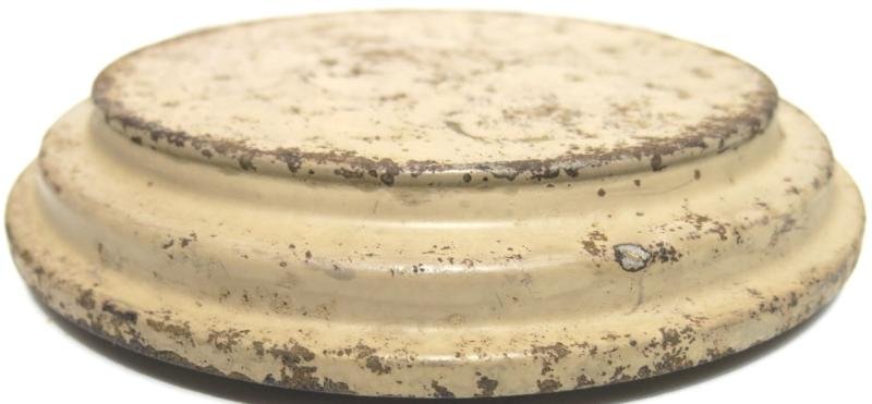 German Wehrmacht T. Mi. Pilz 43 Tellermine Pilz 43 Pressure Plate With Original Sand Colour ?uh 43, Barn Find, Inert. — image 4