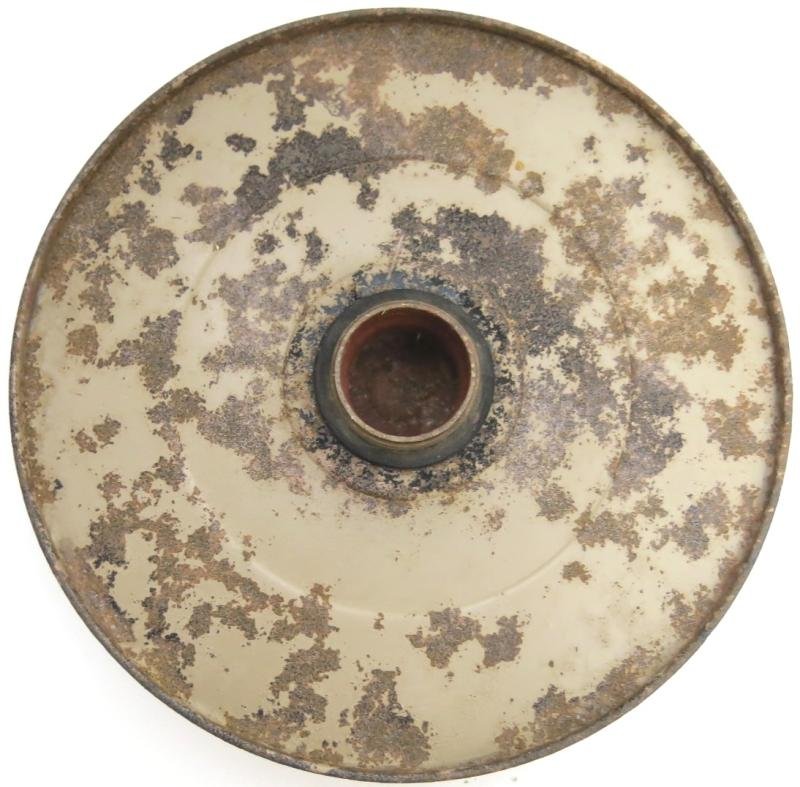 German Wehrmacht T. Mi. Pilz 43 Tellermine Pilz 43 Pressure Plate With Original Sand Colour ?uh 43, Barn Find, Inert. — image 6