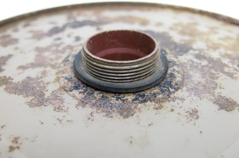 German Wehrmacht T. Mi. Pilz 43 Tellermine Pilz 43 Pressure Plate With Original Sand Colour ?uh 43, Barn Find, Inert. — image 7