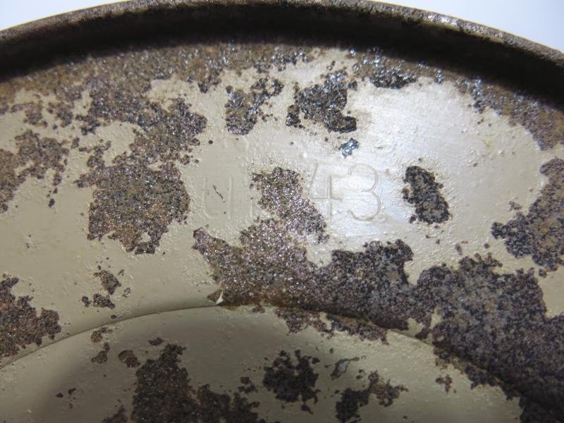 German Wehrmacht T. Mi. Pilz 43 Tellermine Pilz 43 Pressure Plate With Original Sand Colour ?uh 43, Barn Find, Inert. — image 8
