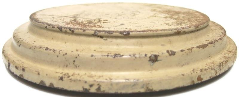 German Wehrmacht T. Mi. Pilz 43 Tellermine Pilz 43 Pressure Plate With Original Sand Colour ?uh 43, Barn Find, Inert. — image 4