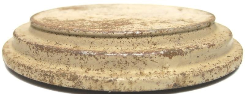 German Wehrmacht T. Mi. Pilz 43 Tellermine Pilz 43 Pressure Plate With Original Sand Colour ?uh 43, Barn Find, Inert. — image 5