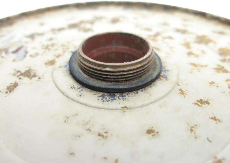 German Wehrmacht T. Mi. Pilz 43 Tellermine Pilz 43 Pressure Plate With Original Sand Colour ?uh 43, Barn Find, Inert. — image 7