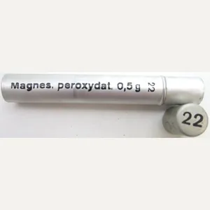 German Wehrmacht Sanitär Aluminium Tablettenröhrchen Medical Pills Tube Magnes. peroxydat. …