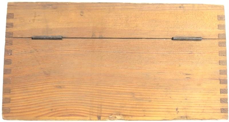 German Wehrmacht Einheitstablettenkasten Pill Box, Empty, But Complete With Rack And Label. — image 5