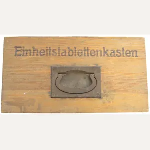 German Wehrmacht Einheitstablettenkasten Pill Box, Empty, But Complete With Rack …