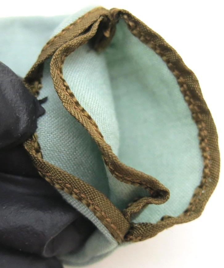 German Wehrmacht Windschutz Brille Ersatzgläser Flieger Motorrad Motorcycle Goggles Spare Lenses Pouch. — image 3