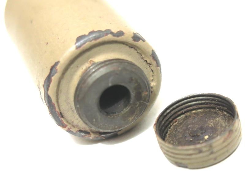 German Wehrmacht T.Mi.Z.42 Tellermine Zünder 42 Fuze bbm 1943 In Sand Colour Near Mint From Box, Inert. — image 7